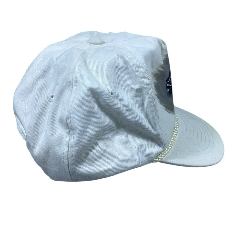 Vintage Hand Painted Dale Earnhardt #3 GM‎ Goodwrench NASCAR Snapback Hat OSFA
